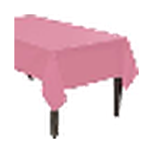MASA ÖRTÜSÜ PLASTIK PEMBE