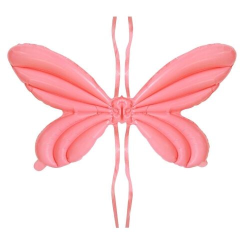 Melek Kanadi Pembe Folyo Balon 11453 Min