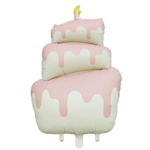 Pembe Renk Pasta Folyo Balon 55 5 96 12425 Min