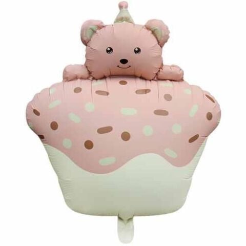 Pembe Retro Renk Kek Folyo Balon 12154 Min