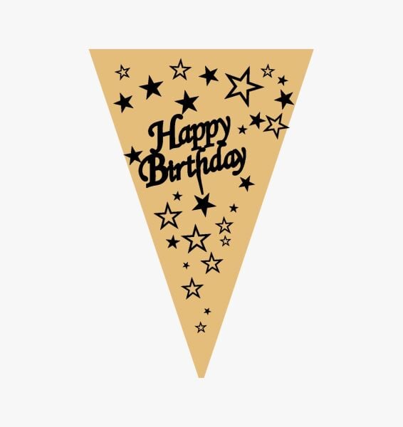 Flama Hapyy Birthday Altin 1805 Min