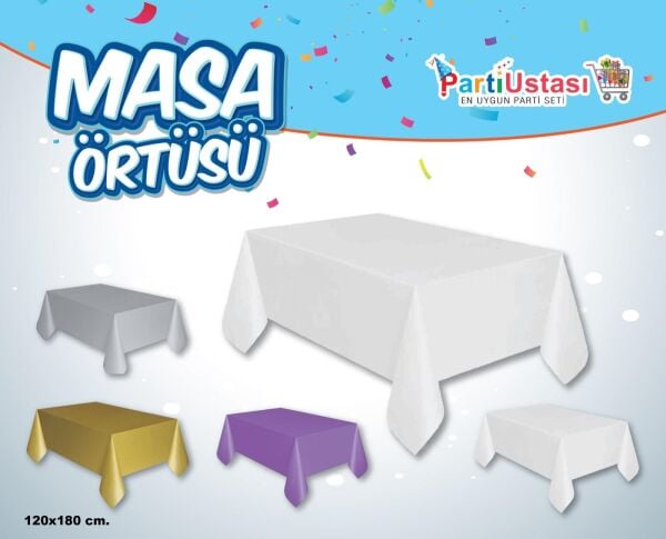 Duz Masa Ortusu Beyaz 75 Min