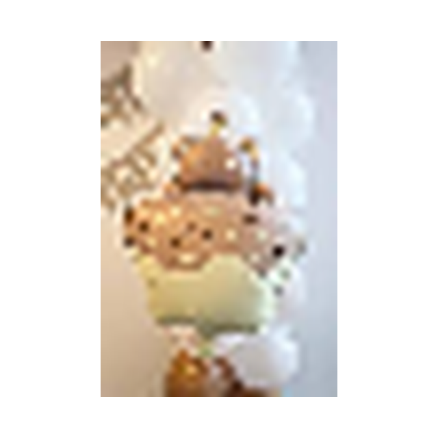 BALON FOLYO AYICIKLI KEK PASTEL BEJ