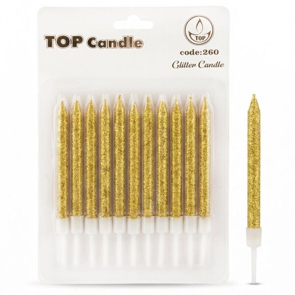 Mum Ithal 10 Cm No 260 Gold Simli 2512 Min