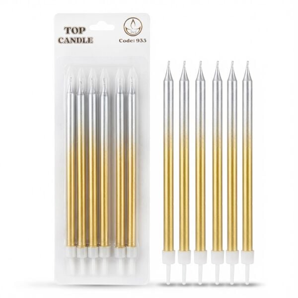 Mum Ithal 15 Cm No 933 Gold Gumus 2505 Min