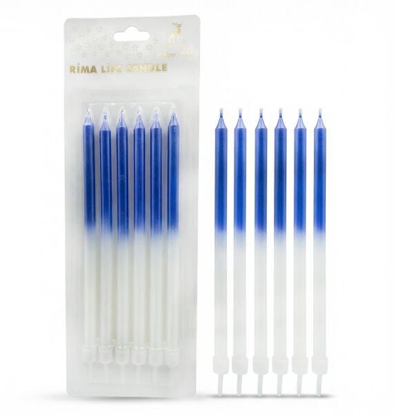 Mum Ithal 15 Cm No 935 Beyaz Mavi 2497 Min