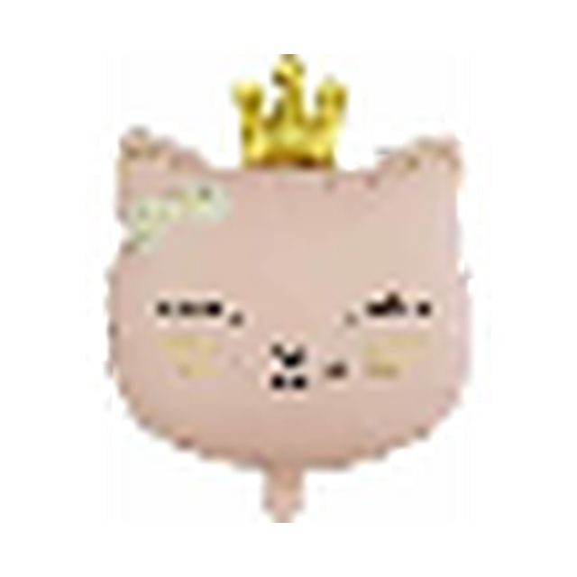BALON FOLYO KEDI KAFA PEMBE