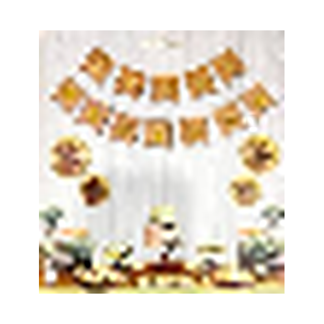KUTULU BANNER YALDIZLI IYI KI KRAFT GOLD