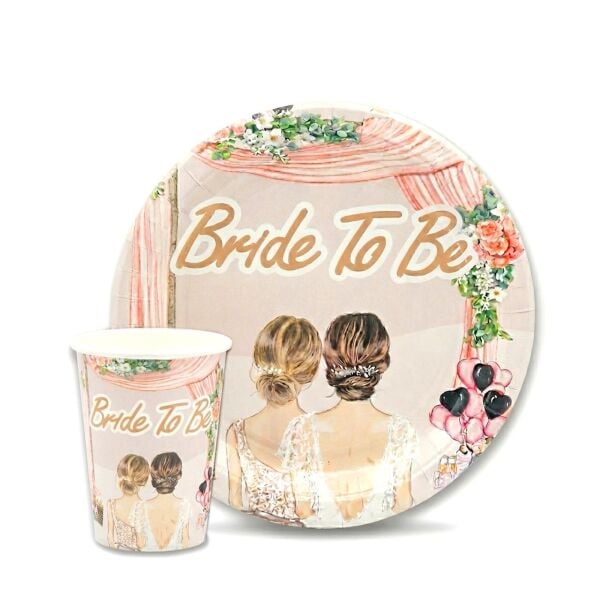 Tabak Bardak Bride To Be Yeni 2898 Min