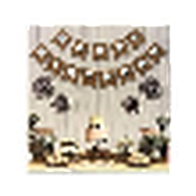 KUTULU BANNER YALDIZLI HAPPY KRAFT GÜMÜS