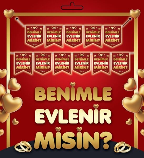Yazi Zarf Banner Benimle Evlenirmisin 312 Min