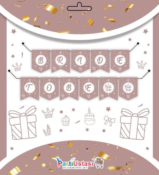 Yazi Zarf Banner Bride Bakir Soft 295 Min