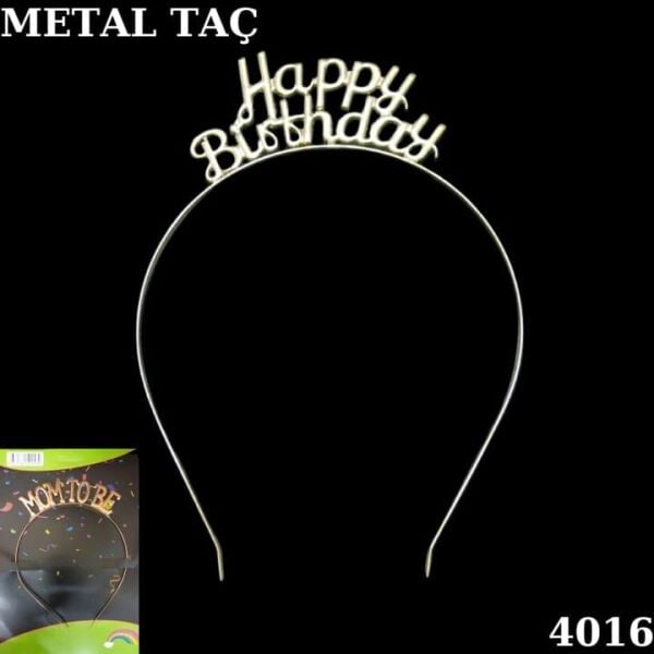 Tac Metal Happy Birthday Altin 652 Min