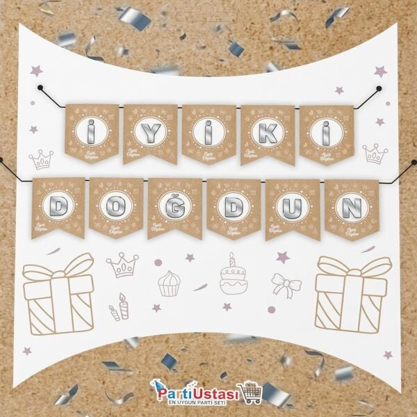 Yazi Zarf Banner Soft Kraft 2598 Min